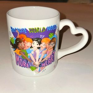 LEGO "FRIENDS" BECAUSE THE WORLD NEEDS MORE HEART CERAMIC MUG.